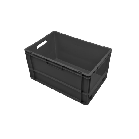 Bac de stockage euronorm - ouv. Frontale 600x400x320mm -regenerate - SRC-6321-020 - Linum