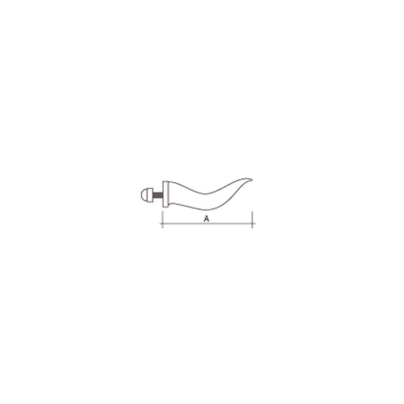 Dent de loup -  90mm - 150kg - m10  - CHB-5140-000 - Linum