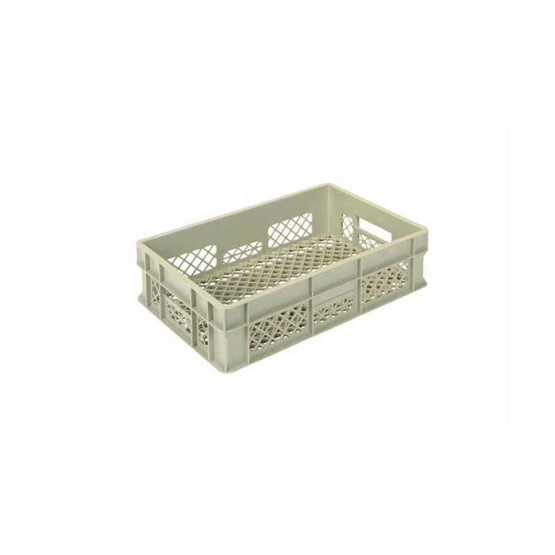 Euronorm 600x400x150mm - renforce 27l - fond & cotes ajoures - GGP-6152-093 - Linum
