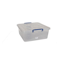 Bo&icirc;te transparente couvercle incl 31,5l Winged lid - 520x460x195mm - RQN-0312-990 - Linum