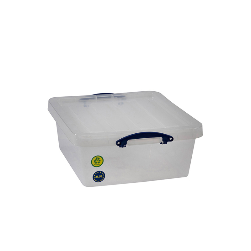 Bo&icirc;te transparente couvercle incl 31,5l 520x470x210mm - RQN-0315-990 - Linum