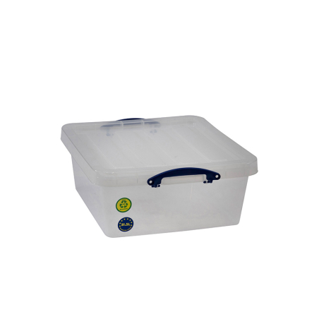 Bo&icirc;te transparente couvercle incl 31,5l 520x470x210mm - RQN-0315-990 - Linum