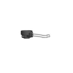 Support noir en matiere synthetique Avec fermeture metallique - LKF-9423-000 - Linum
