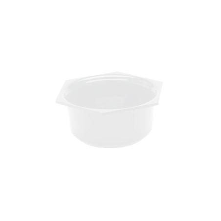 Saladier - hexagone rond 1,5l - 180x180x85 mm - LPT-8809-010 - Linum