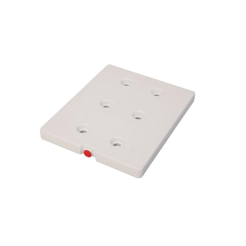 Plaque eutec. Gn1/2 -16&deg;c - bouch. Rouge 325x265x30mm - EUP-1216-070 - Linum