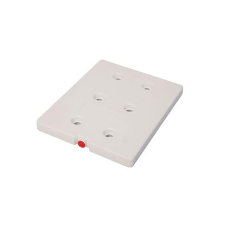Plaque eutec. Gn1/2 -16&deg;c - bouch. Rouge 325x265x30mm - EUP-1216-070 - Linum