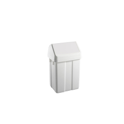 Poubelle avec couvercle basculant 12l 250x200x400mm - WFB-0012-010 - Linum