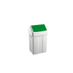 Poubelle avec couvercle basculant 12l 250x200x400mm - WFB-0012-040 - Linum