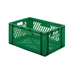 Euronorm 600x400x270 mm - standard Fond & cotes ajoures - RTP-6272-040 - Linum