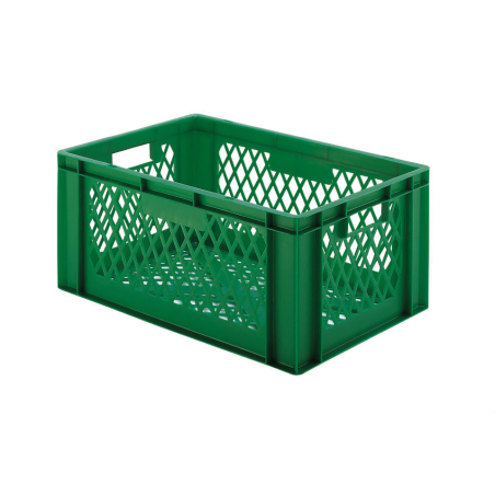 Euronorm 600x400x270 mm - standard Fond & cotes ajoures - RTP-6272-040 - Linum