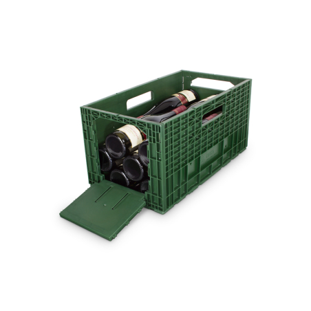 Winebox - caisse a vin pliable Pour 12 bouteilles 0.75l - WBC-0001-040 - Linum
