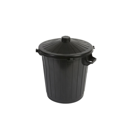 Poubelle maison/jardin 80l Incl couvercle - WGB-0080-020 - Linum