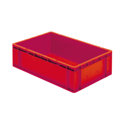 Euronorm 600x400x175 mm - standard Fond & cotes pleins - RTC-6170-070 - Linum