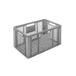 Euronorm 600x400x320mm - standard Fond & cotes ajoures - COP-6324-050 - Linum
