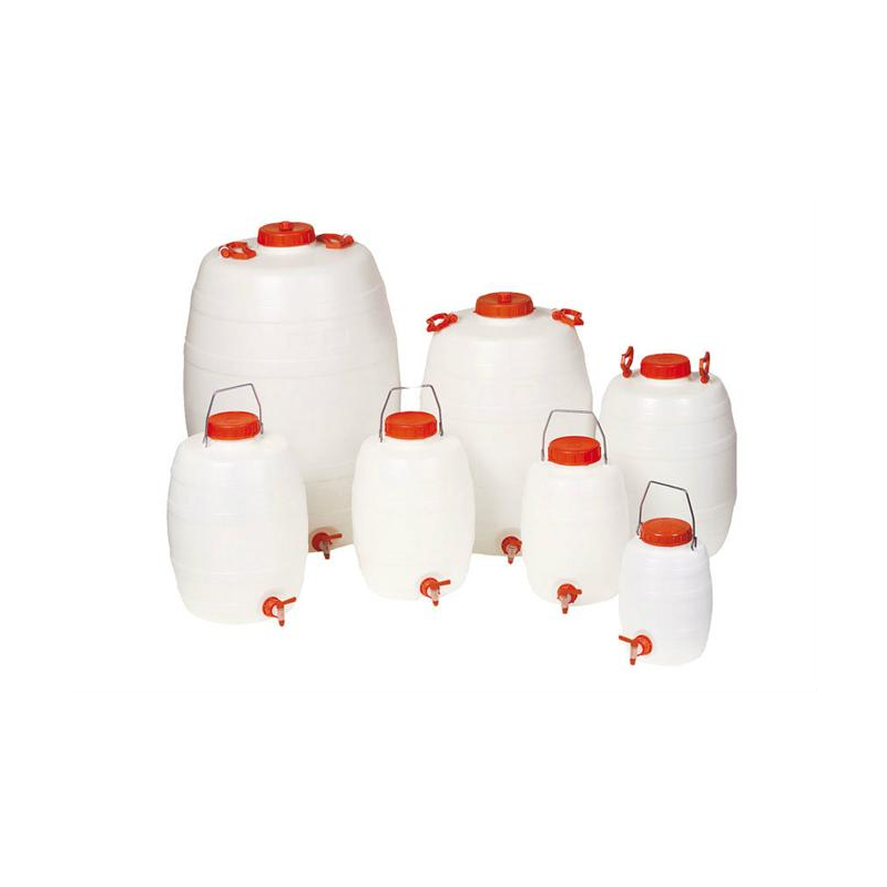 Baril pour liquides - 15l - avec robinet Hx&oslash;: 370x268 mm - JCW-2015-010 - Linum