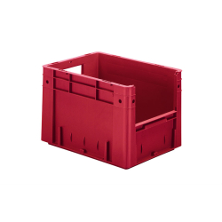 Bac euronorm 400x300x270 - ouv. Front. Fond et parois pleins - SCC-4271-070 - Linum