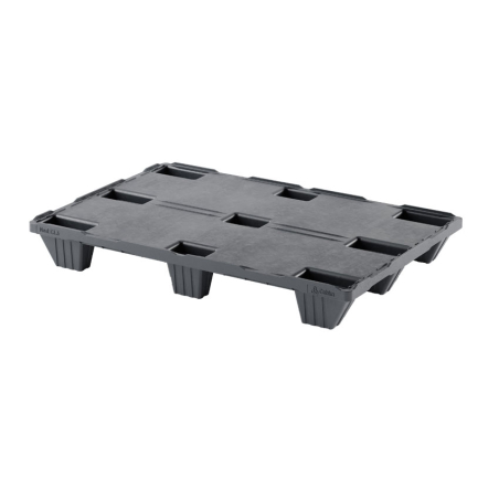 Palette export - 1200x800x134 mm - rec 9 pieds - plateau ferme - PXC-8102-022 - Linum
