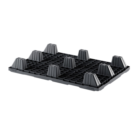 Palette export - 1200x800x134 mm - rec 9 pieds - plateau ferme - PXC-8102-022 - Linum