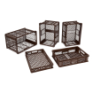Bac a pain euro 600x400x320mm - 64l Fond & cotes perfores - GBP-6322-090 - Linum