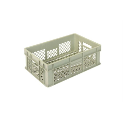 Euronorm 600x400x200mm - renforce 38l - fond & cotes ajoures - GGP-6202-093 - Linum