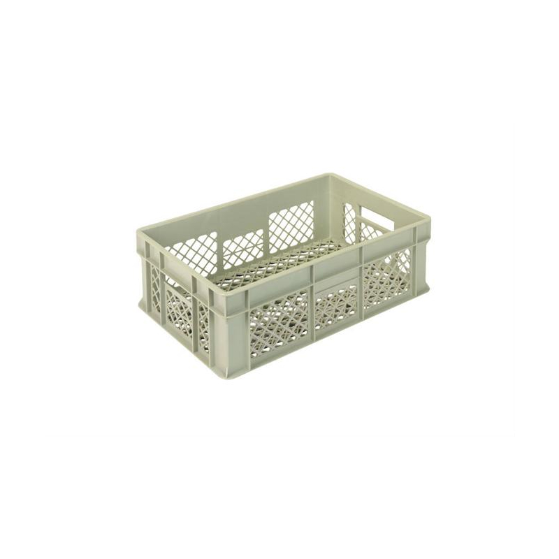 Euronorm 600x400x200mm - renforce 38l - fond & cotes ajoures - GGP-6202-093 - Linum
