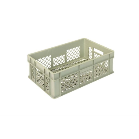 Euronorm 600x400x200mm - renforce 38l - fond & cotes ajoures - GGP-6202-093 - Linum