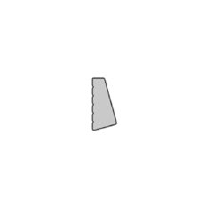Profil de serrage aluminium verre 6 mm 6 mtr/lng - 12212.10 - Linum