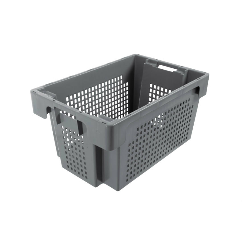 Rota bac de stockage 50l - 600x400x300mm Fond plein - cotes ajoures - NRD-6302-050 - Linum