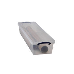 Bo&icirc;te transparente couvercle incl 25,5l 875x270x160mm - RQN-0255-990 - Linum