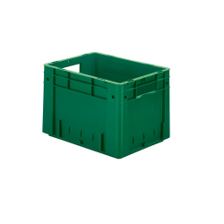 Euronorm 400x300x270 mm - renforce Fond & cotes pleins - RVC-4272-040 - Linum
