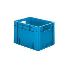 Euronorm 400x300x270 mm - renforce Fond & cotes pleins - RVC-4272-060 - Linum