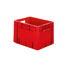 Euronorm 400x300x270 mm - renforce Fond & cotes pleins - RVC-4272-070 - Linum