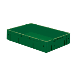 Euronorm 600x400x120 mm - renforce Fond & cotes pleins - RVC-6120-040 - Linum