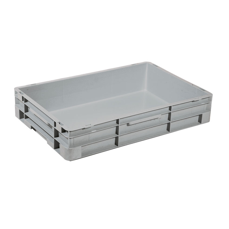 Euronorm 600x400x120mm - 20l Solid line fermee jusqu'&agrave; 50kg charge ut - SLC-6120-050 - Linum