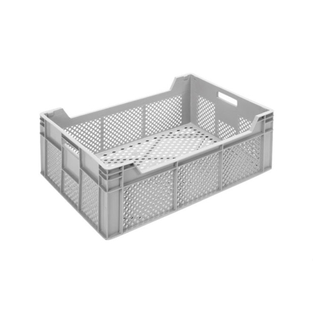 Bac de stockage gerbable - 45l - multi 600x400x220mm - ajoure - MBP-6222-050 - Linum