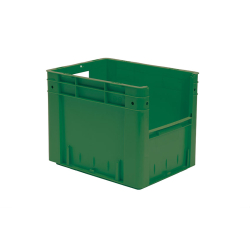 Bac euronorm 400x300x320 - ouv. Front. Fond et parois pleins - SCC-4321-040 - Linum