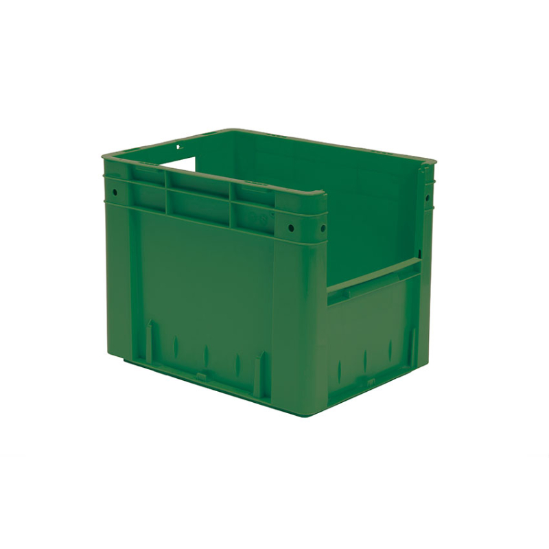 Bac euronorm 400x300x320 - ouv. Front. Fond et parois pleins - SCC-4321-040 - Linum