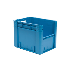 Bac euronorm 400x300x320 - ouv. Front. Fond et parois pleins - SCC-4321-060 - Linum