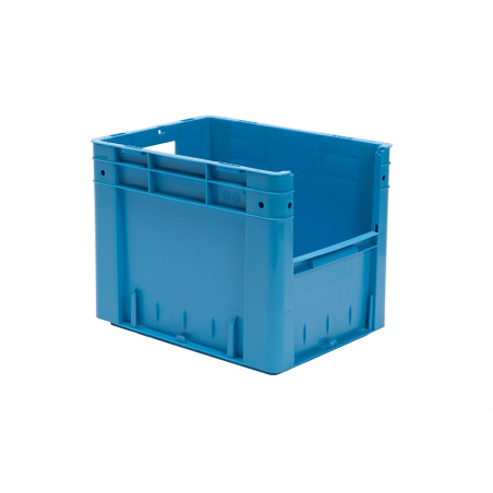 Bac euronorm 400x300x320 - ouv. Front. Fond et parois pleins - SCC-4321-060 - Linum
