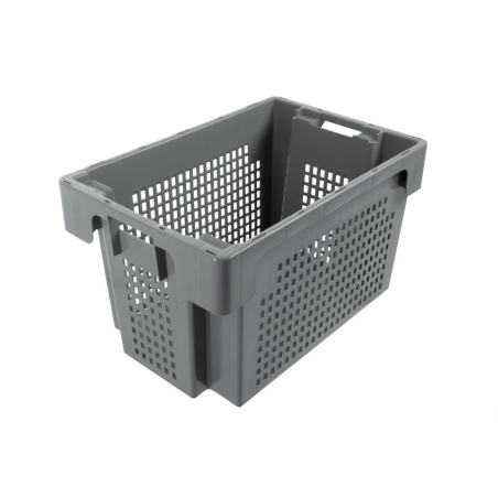 Rota bac de stockage 600x400x350 mm Fond plein - cotes ajoures - NRD-6352-050 - Linum