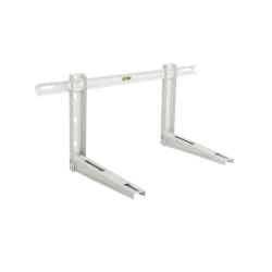 Support mural acier laque -avec traverse 465x400x800mm - 80+80kg - ALX-6061-000 - Linum