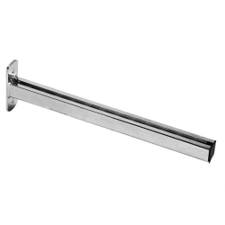 Support mural zingue - profil 38x40mm L600mm - 100kg+100kg - par piece - ALX-6112-000 - Linum