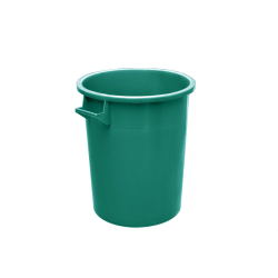 Conteneur a dechets cylindrique - 75l &Oslash;390mm - excl. Couverture - TCW-0075-040 - Linum