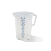 Becher gradue - 5000 ml Graduation bleue en relief - MEJ-5000-991 - Linum