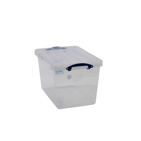 Bo&icirc;te transparente couvercle incl 56l 600x400x350mm - RQN-0560-990 - Linum
