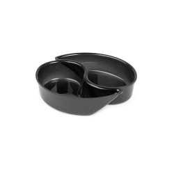 Plat yin/yang (1 moitie)  - LPT-3131-020 - Linum