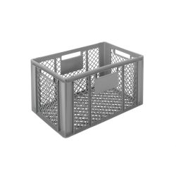 Euronorm 600x400x350mm - standard Fond & cotes ajoures - COP-6354-050 - Linum