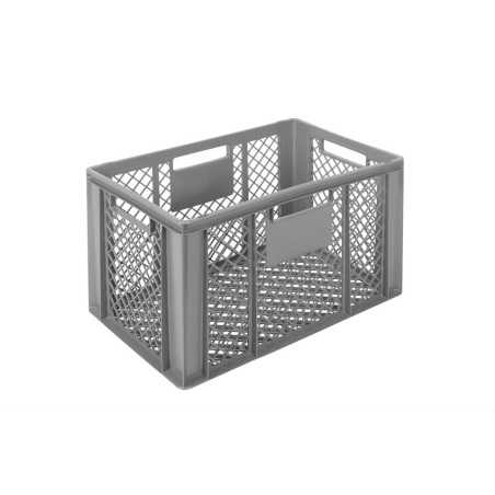 Euronorm 600x400x350mm - standard Fond & cotes ajoures - COP-6354-050 - Linum