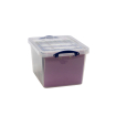 Bo&icirc;te transparente couvercle incl 40l 500x395x315mm - RQN-0400-990 - Linum