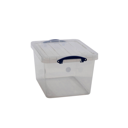 Bo&icirc;te transparente couvercle incl 40l 500x395x315mm - RQN-0400-990 - Linum
